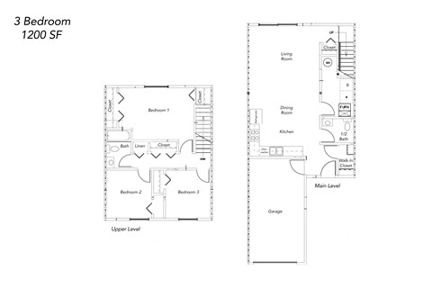 300-355 Bradbury Way 2-3 Beds Townhouse for Rent - Photo Gallery 20